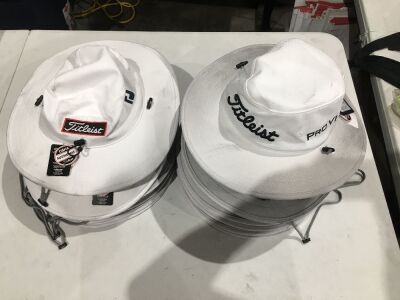 Quantity of 13 x Titleist Bucket Hats, Aussie Tour