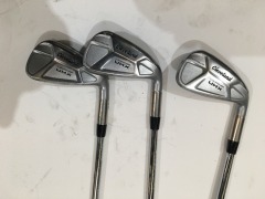 Quantity of 3 x Cleveland Launcher 7 Irons, RH (Demo)