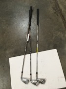 Quantity of 3 x Cleveland Launcher 7 Irons, RH (Demo) - 2