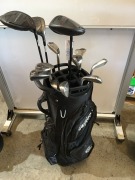 Used Cleveland Set including; Launcher 10.5 Driver, 9.0 Driver, 3 Wood, 4, 5, 6, 7, 8, 9, P, 2 Wedges - 2