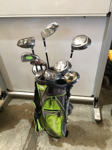 Young Gun Golf Clubs including; 8 x 15° Drivers (4 x Left & 4 x Right) 4 x 7 Irons (1 x Left & 3 x Right)