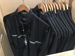 Quantity of 10 x Sporte Leisure Wind-Tec Pullovers, Black, sizes: S, M, L, XL, 2XL