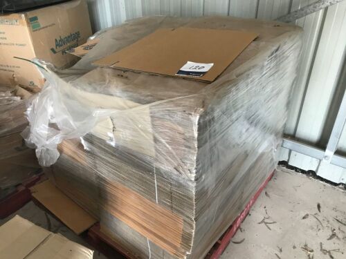 Cardboard Boxes, 1 Pallet, Assorted sizes