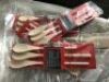 Quantity of 3 Pallets of Stock comprising; Wooden mixing spoon sets; 3 pack kitchen wooden spoon sets; Packing materials