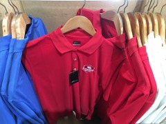 Quantity of 11 The Link Shell Cove Sonth Shirts, Red, Blue, Green or Yellow, sizes: S, M, L, XL, 2XL, 3XL - 2