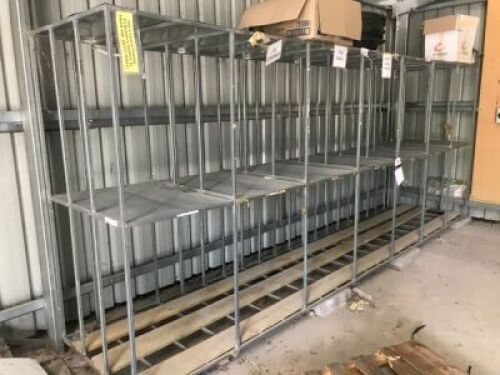 Steel Fabricated Rack, 3 Tier, 4750 x 900 x 2000mm H