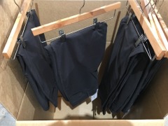 Quantity of 6 x Fayde Sweet Pants, Black, sizes: 8, 10, 12, 14, 16, 18