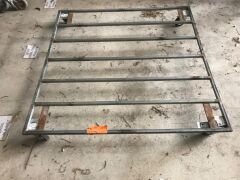 Quantity of 22 Pallet Dollies, Galvanised steel, Fabricated on castors - 2