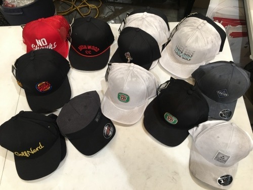 Quantity of 27 x Caps, various including; Golf Gods & Cuater