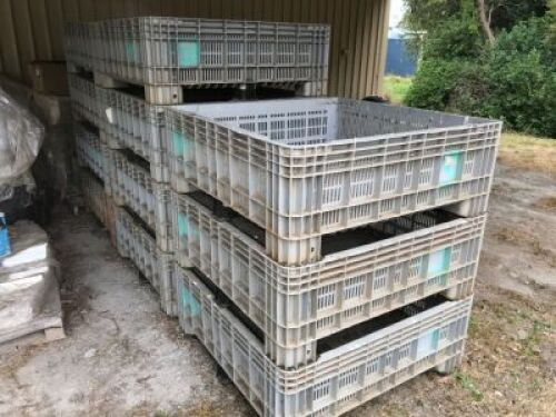 JCO Plastics Stock Bin, Model: BB h 450, approx 1000mm x 1000mm