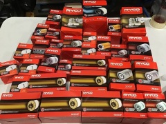 Box of Ryco oil filters various sizes, fuel filters etc. Please refer to images of items. - 2