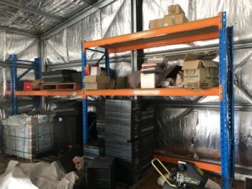 Dexion Pallet Racking, 3 x Upright frames, 2400mm, 6 x Cross beam, 2400mm