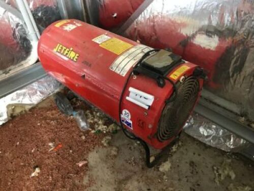 Jet Fire Blower Heater, Model: 350A