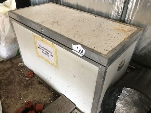 Chiller Box, 50mm Sandwich panel and Aluminium construction lift up lid, 1200 x 600 x 780mm H