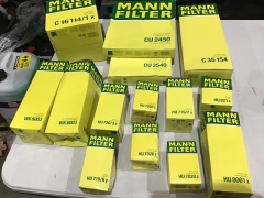 Box of oil filter and air filter. Please refer to images of items. - 2