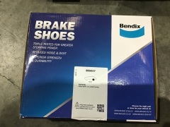 Box of disc pads, brake shoes, brake pad kits etc. Please refer to images of items. - 2