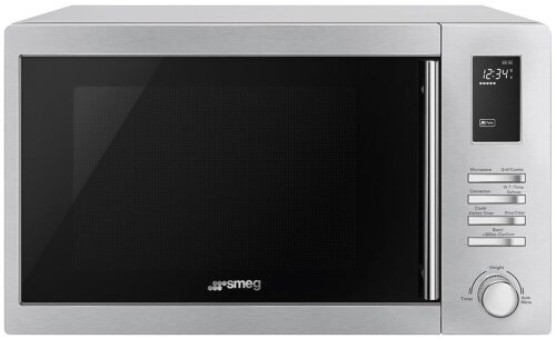 Smeg SA34MX 34L 1000W Microwave Oven with Grill
