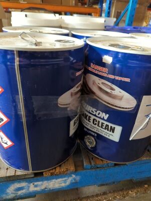 4 x Burson brake clean 20L. Please refer to images of items.