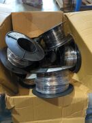 Bulk pallet of Pro Comp wheel, drum brake pads, various lengths of electrical cables, brake drum, nuts, shock absorbers.  Please refer to images of items. - 5