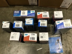 Box of mixed brake pads etc. Please refer to images of items. - 2