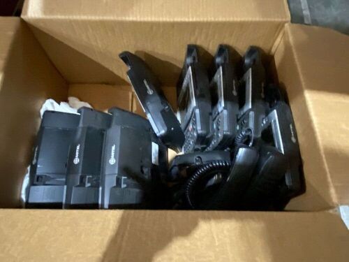 Box of Mixed Walkie Talkie Chargers