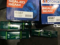 Box of water pumps, sealed beams, high temp silicone, double sided tape, etc. Please refer to images of items - 3