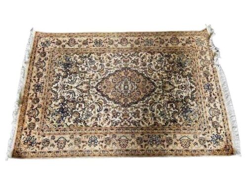 Hali Importers Persian Silk Floor Rug - Kashan PA6499 (1.86m x 128m)