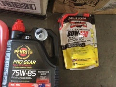 Box of coolants and engine oils. Please refer to images of items. - 4