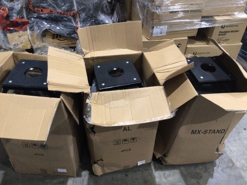 Box of bike stands (MX-stand). Please refer to images of items.