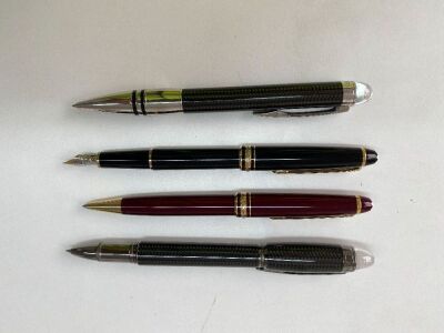 4 x Montblanc Pens