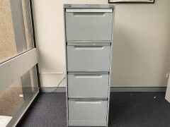 Elite Built Four Drawer Filing Cabinet