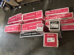 Box of KYB gas shock absorber, various models. Please refer to images of items.  - 2