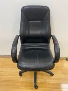 Quantity of 9x Office Chairs and 1 table, See Images For Details - 2