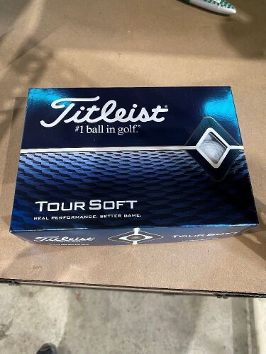 Quantity of 6 x packs of 12 Titleist Tour Speed Golf Balls 