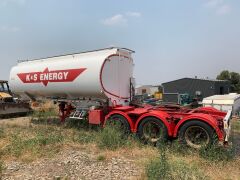 2000 Marshall Lethlean Triaxle Fuel Tanker A Trailer (Location: VIC) - 3