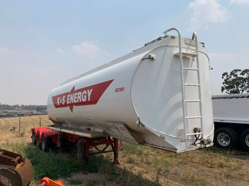 2000 Marshall Lethlean Triaxle Fuel Tanker A Trailer (Location: VIC)