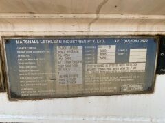 2000 Marshall Lethlean Triaxle Fuel Tanker A Trailer (Location: VIC) - 13
