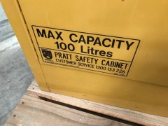 Pratt safety storage cabinet
100 litre capacity - 2