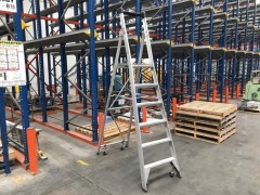OX aluminium platform ladder - 2