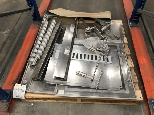 Assorted stainless steel screens, panels and assorted items