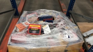 Pallet of assorted fixings from workshop store. Nuts, bolts, washers screws etc - 7