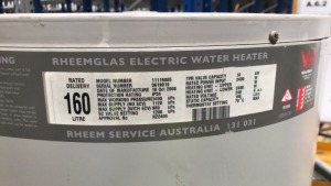 Rheem 160lt mains pressure hot water service - 2