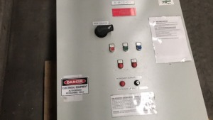 ELDON electrical control cabinet 
800 x 400 x 2000mm H - 3