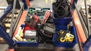 Tools, Chain Block, Fan Belts and Grease - 3