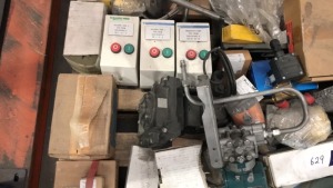 Pallet of Process Parts and Electrical Components - 4
