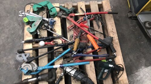 Assorted Tools and Girder Clamps