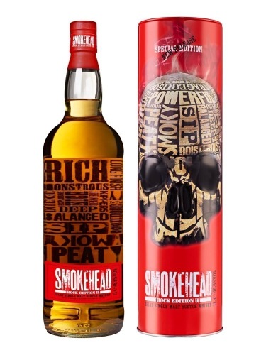 Smokehead Rock Edition II, Islay Single Malt Scotch Whisky, 46.6%1L Tin
