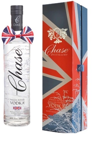 LOT OF 6 BOTTLES of Chase Vodka Giftbox 40% 1L