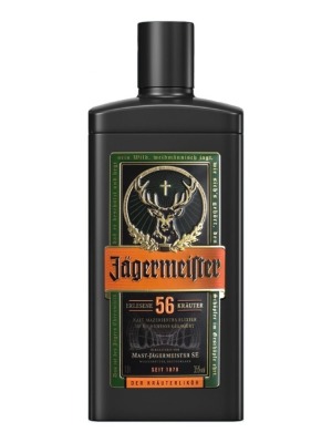 DNL LOT OF 6 BOTTLES of Jaegermeister 35% 1L Black Tin