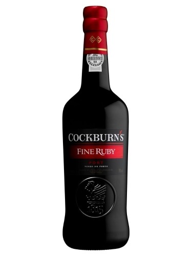 DNL LOT OF 6 BOTTLES of Cockburn'S Fine Ruby Port 19% 1L